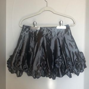 Gunmetal skirt